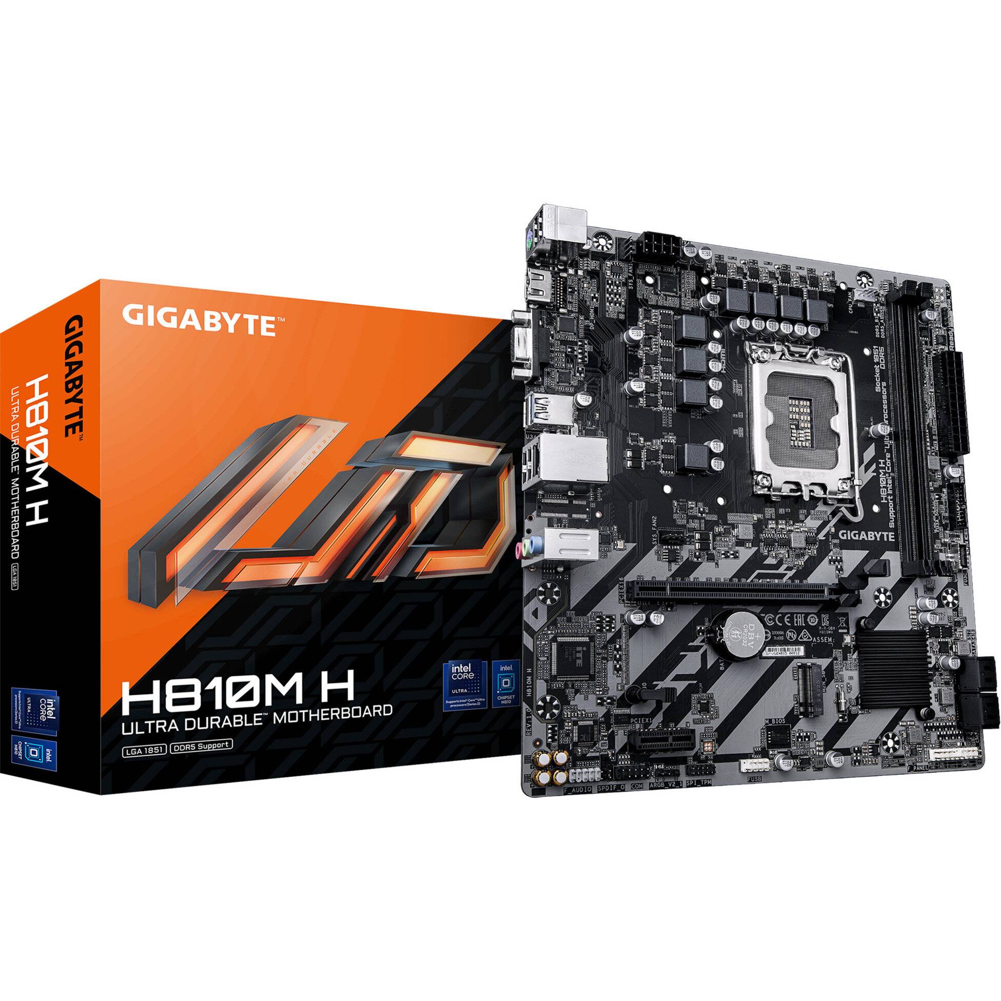 Gigabyte H810M H, (H810,S1851,mATX,DDR5)