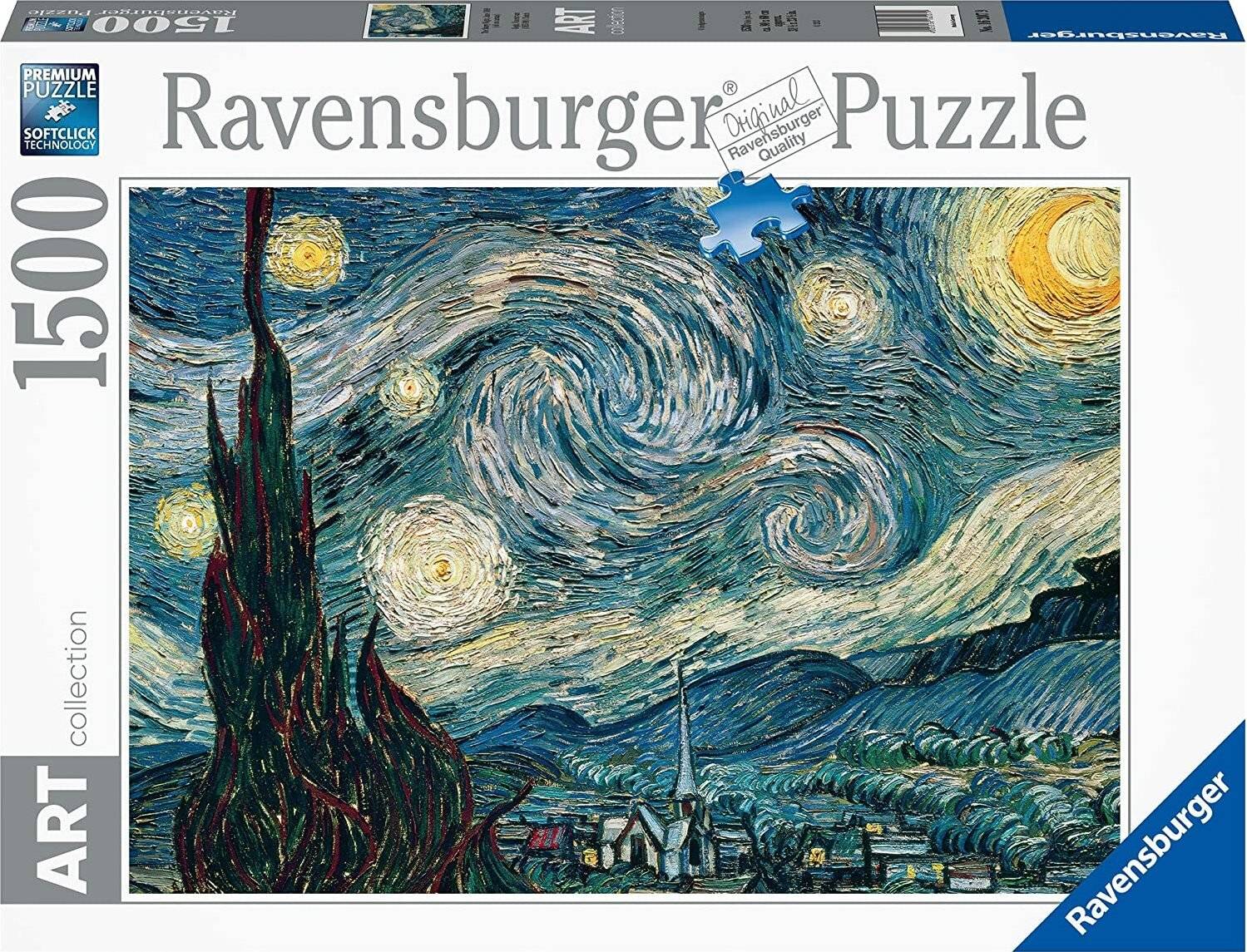 RAVENSBURGER Puzzle Art Collection: Hvě zdná noc 1500 dílků