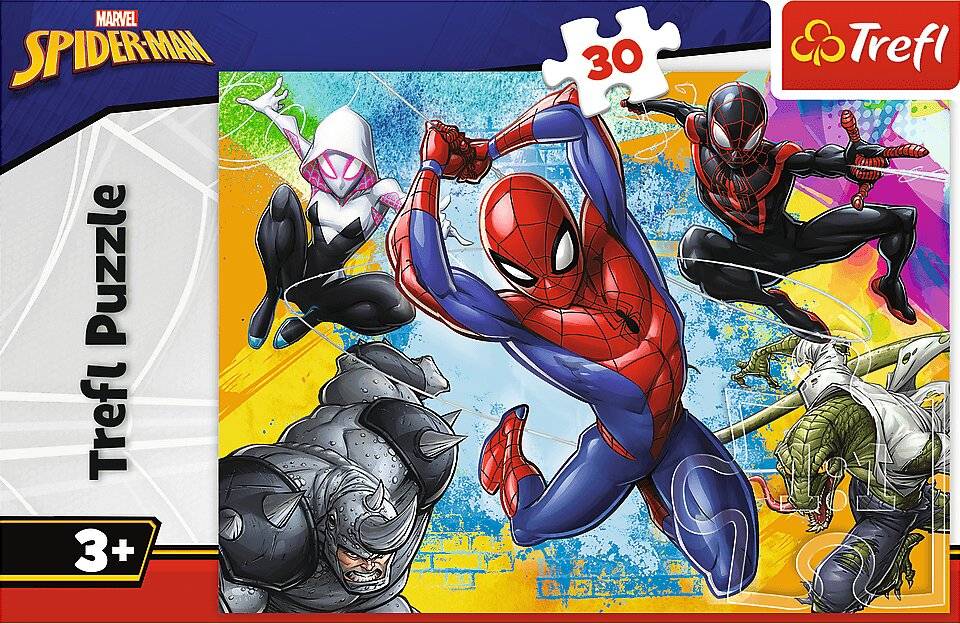TREFL Puzzle Spiderman: Barvy 30 dílků