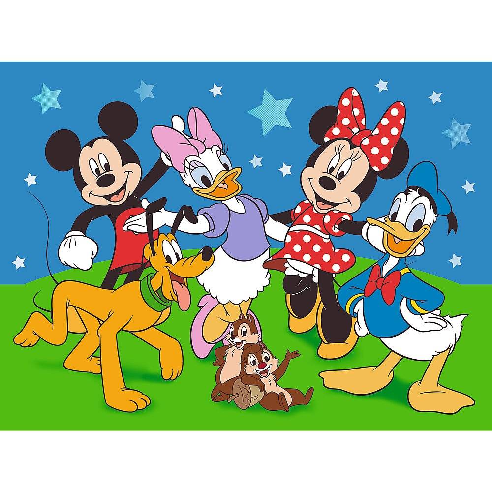 TREFL Puzzle Mickey Mouse a př átelé 30 dílků