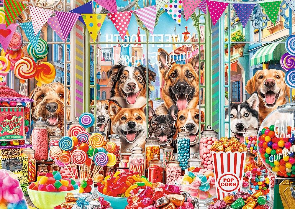 TREFL Puzzle Chlupatí př átelé 2x500 dílků
