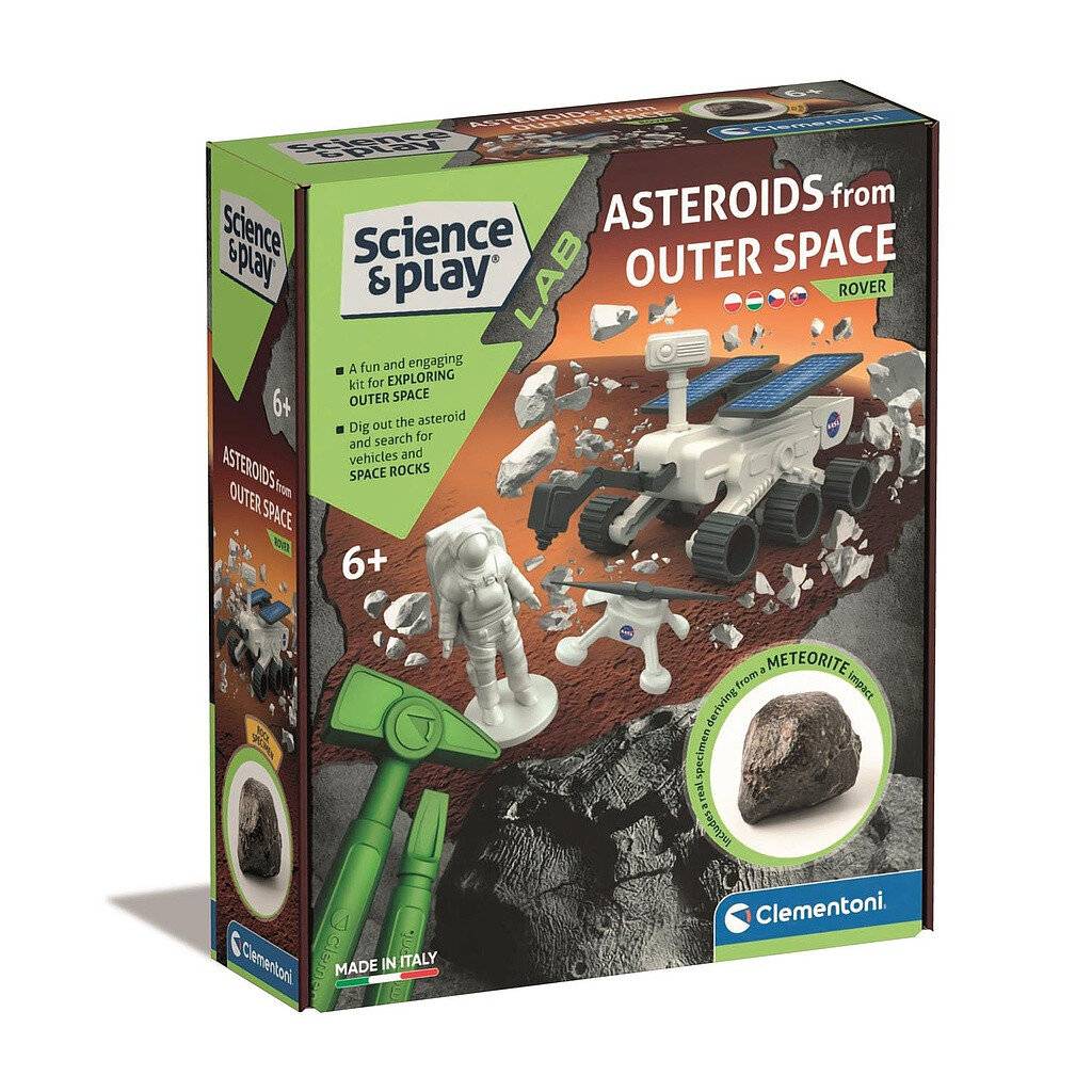 CLEMENTONI Science&Play Laboratoř : Prů zkumná sada NASA s asteroidem
