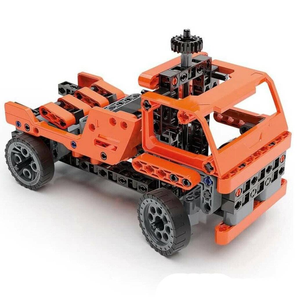 CLEMENTONI Science&Play Mechanická laboratoř Př epravní nákladní auta 10v1
