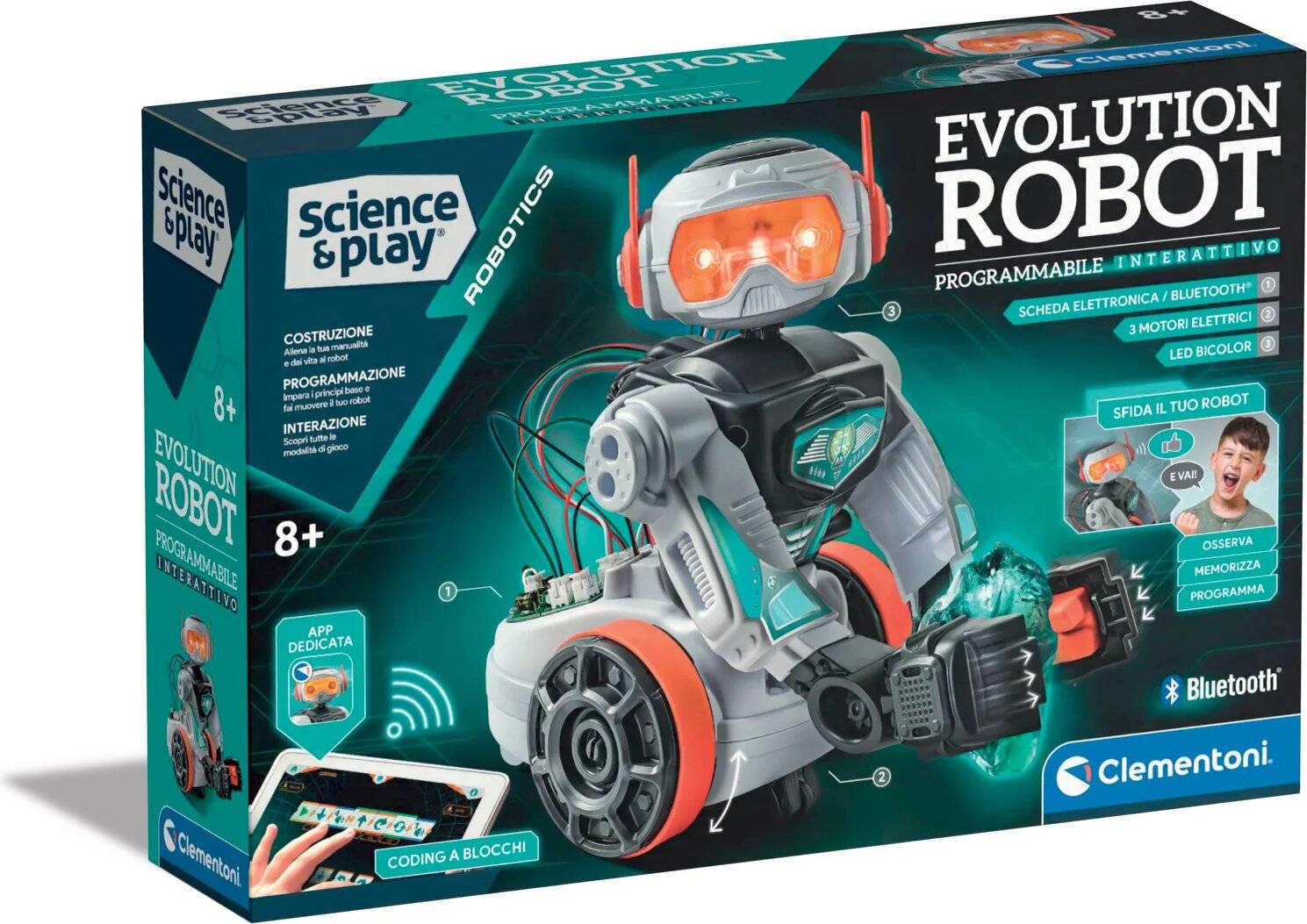 CLEMENTONI Science&Play Robotics: Evoluč ní robot