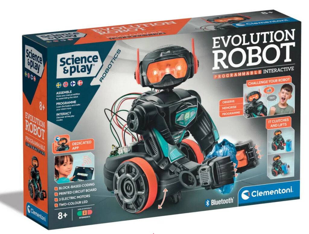 CLEMENTONI Science&Play Robotics: Evoluč ní robot