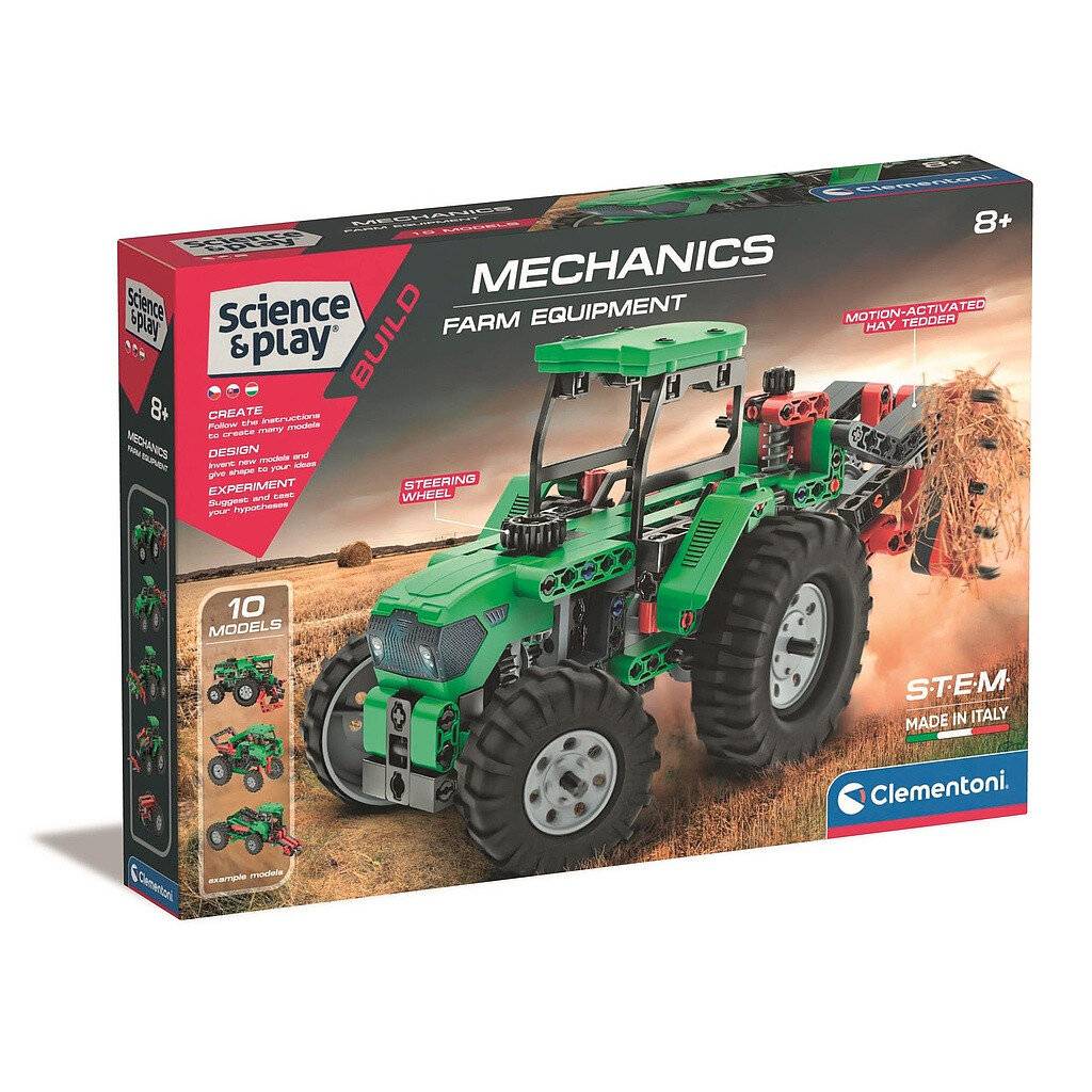 CLEMENTONI Science&Play Mechanická laboratoř Země dě lská technika 10v1