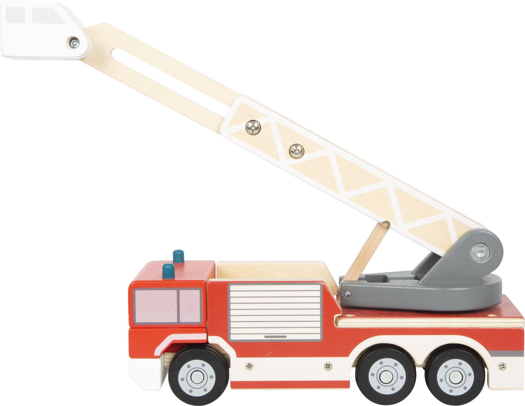 Feuerwehr mit Drehleiter