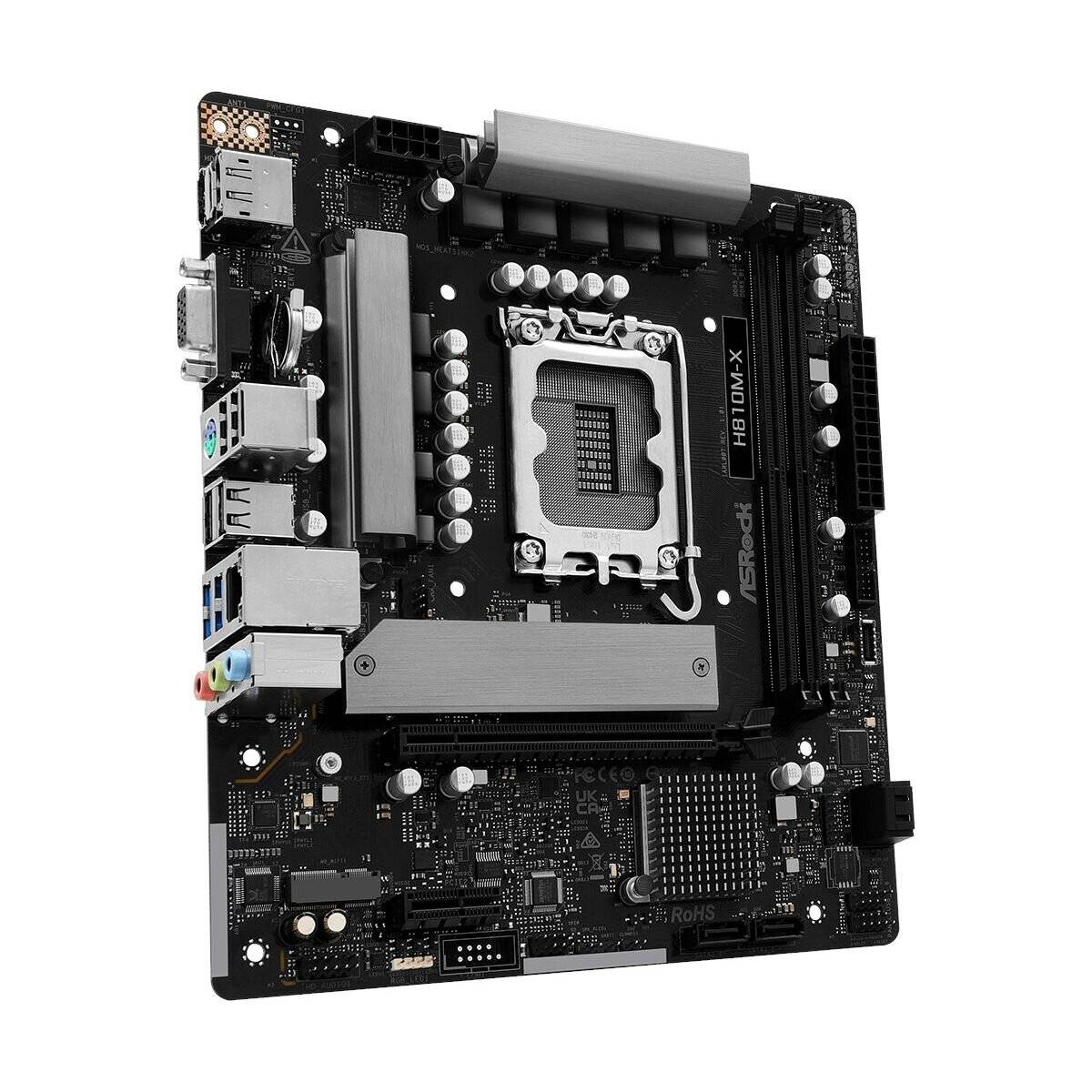 ASRock H810M-X, 1851 mATX HDMI/DP, DDR5