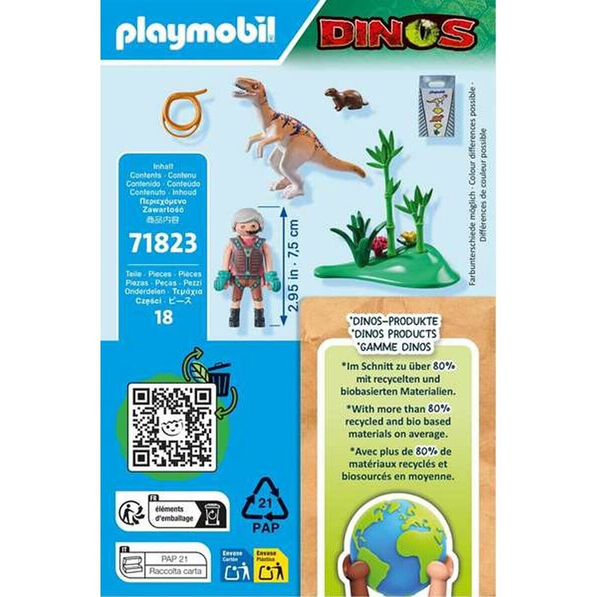 PLAYMOBIL 71823 Velociraptor