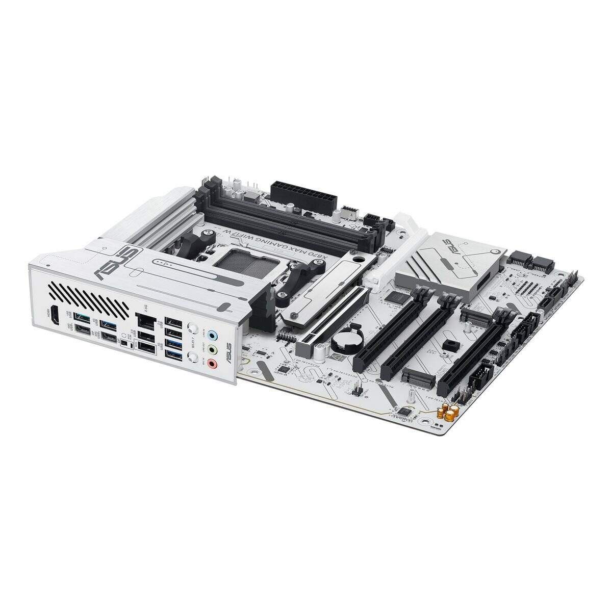 ASUS X870 MAX GAMING WIFI7 W, Mainboard (weiß )