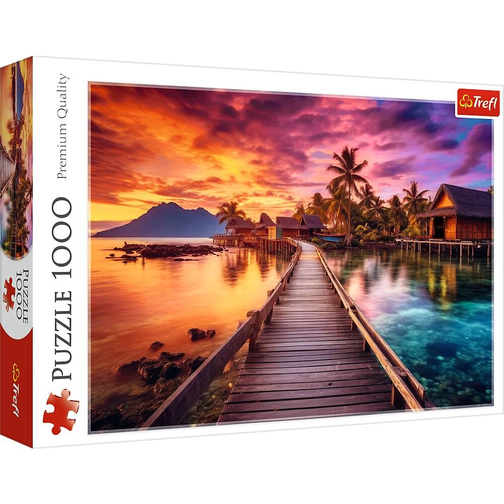 TREFL Puzzle-Insel im Rji 1000 dks