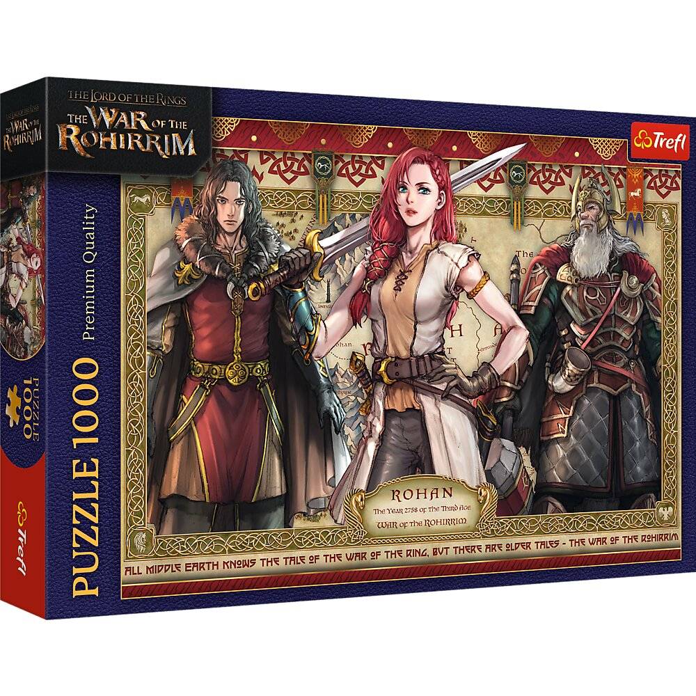 TREFL Puzzle Der Eine der Ringe: Die Schlacht um Rohan 1000 Dll