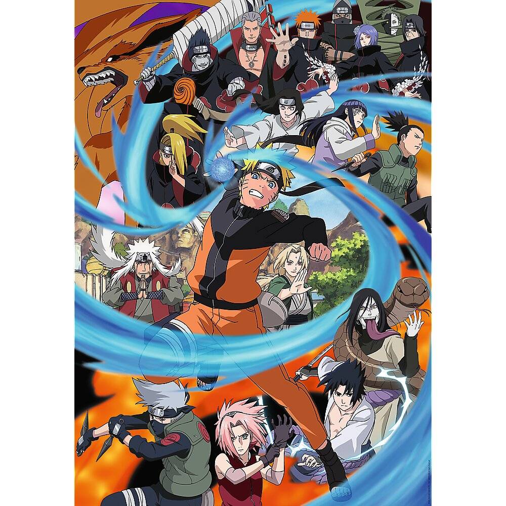 TREFL Puzzle Premium Plus Naruto Shippuden 1000 Stü ck