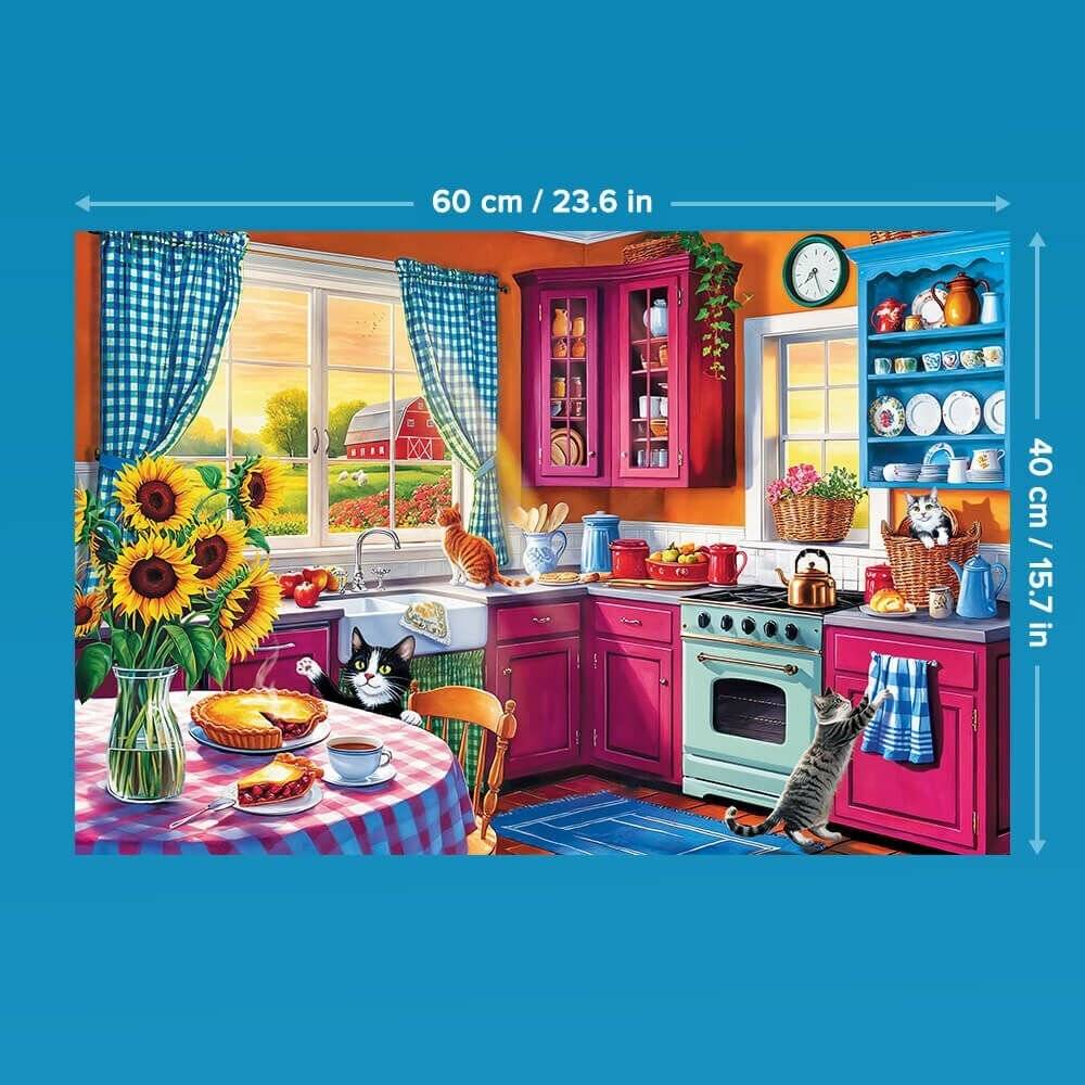 TREFL EasyPiece Puzzle: Reno in der Kü che 300 Puppen