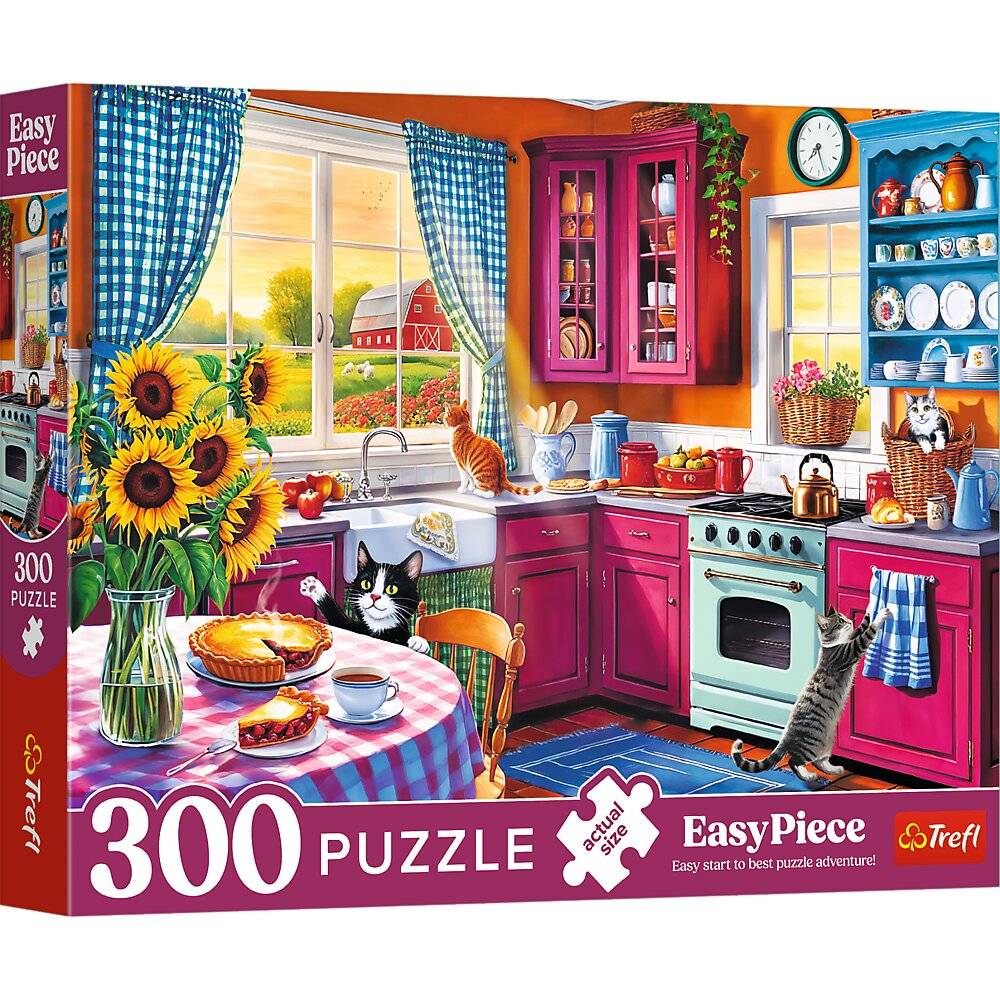 TREFL EasyPiece Puzzle: Reno in der Kü che 300 Puppen