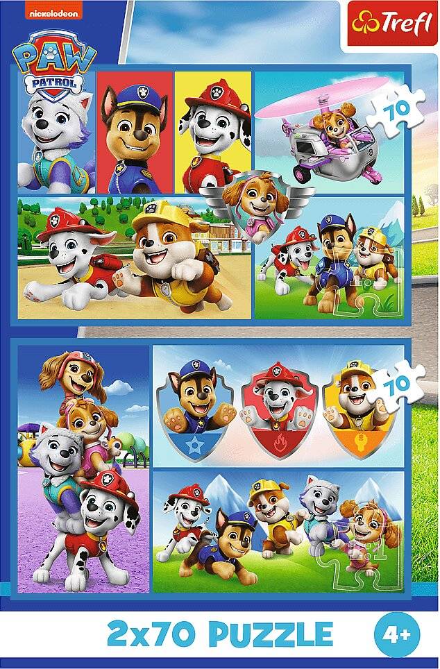 TREFL Puzzle Paws Patrol: Die Regeln von Patrol 2x70 DLC