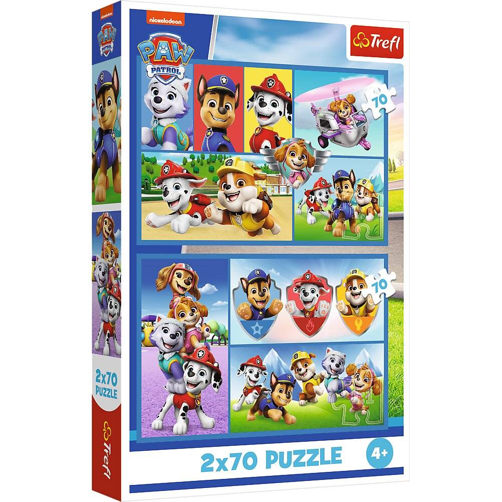 TREFL Puzzle Paws Patrol: Die Regeln von Patrol 2x70 DLC