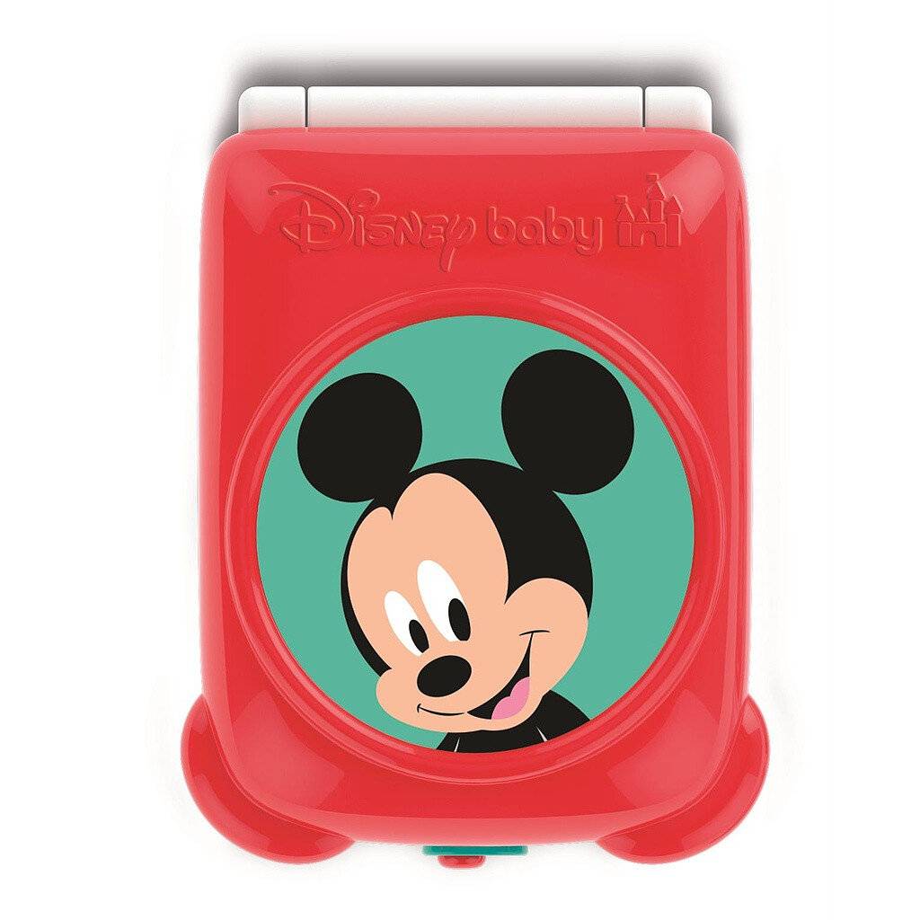 Disney Mickey Mirror interaktives faltbares Smartphone Clementoni