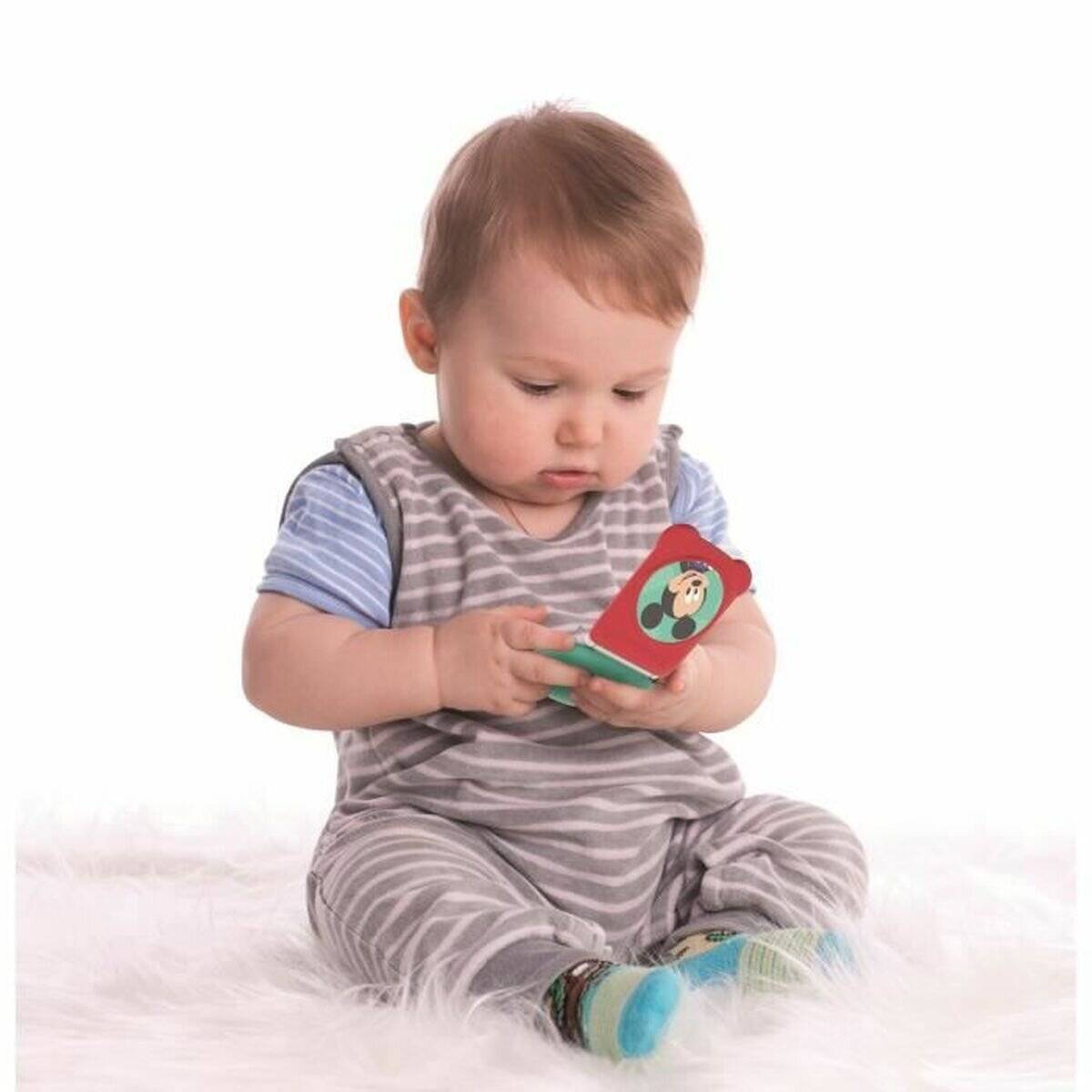 Disney Mickey Mirror interaktives faltbares Smartphone Clementoni