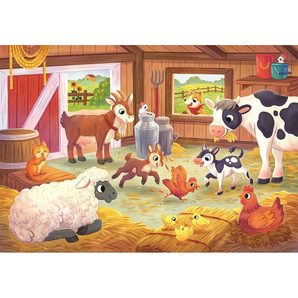 Bauernhof Family 2x20 Teile Puzzle Clementoni