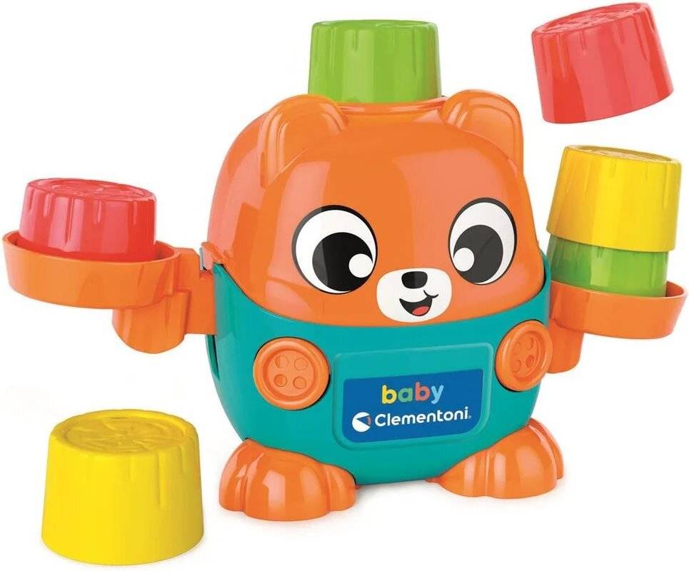 Farbe Montessori Balancierender Bären-Babyspielzeug Clementoni