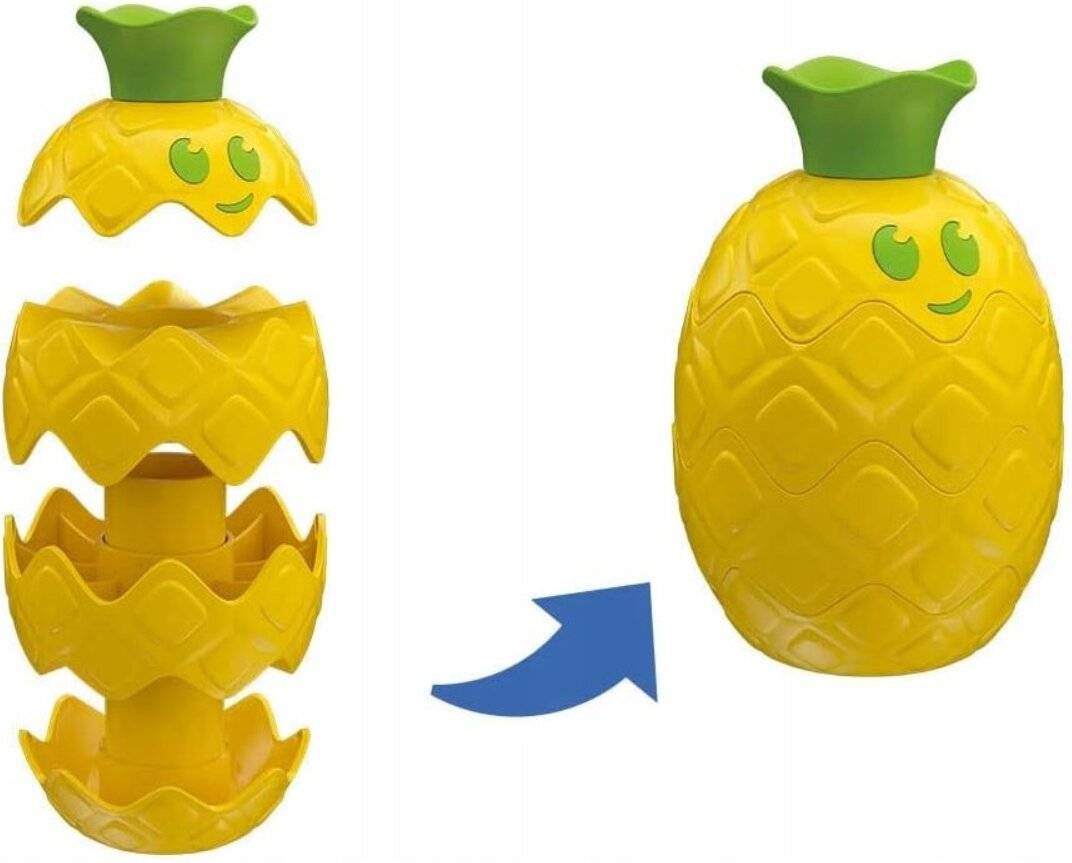 Farbe Think Play Obststapel-Spielzeug für Babys Clementoni