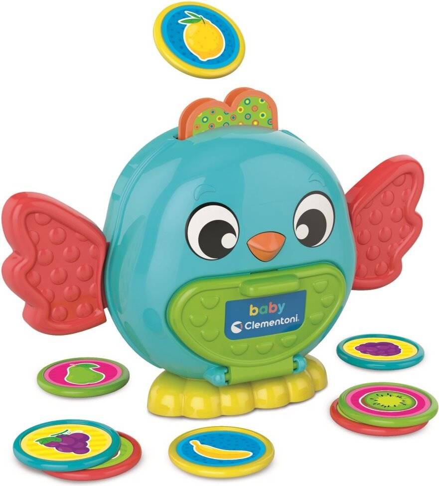 Farbe Montessori Vogel Sparschwein Babyspielzeug Clementoni