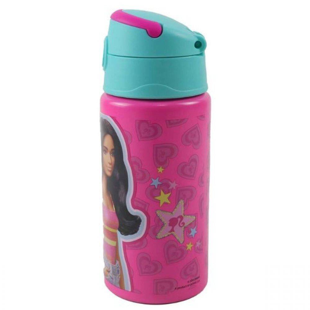 Barbie Love Aluminiumflasche mit Haken 500 ml
