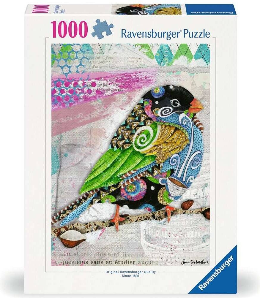 Puzzle - Bunter Vogel (1000 Teile)