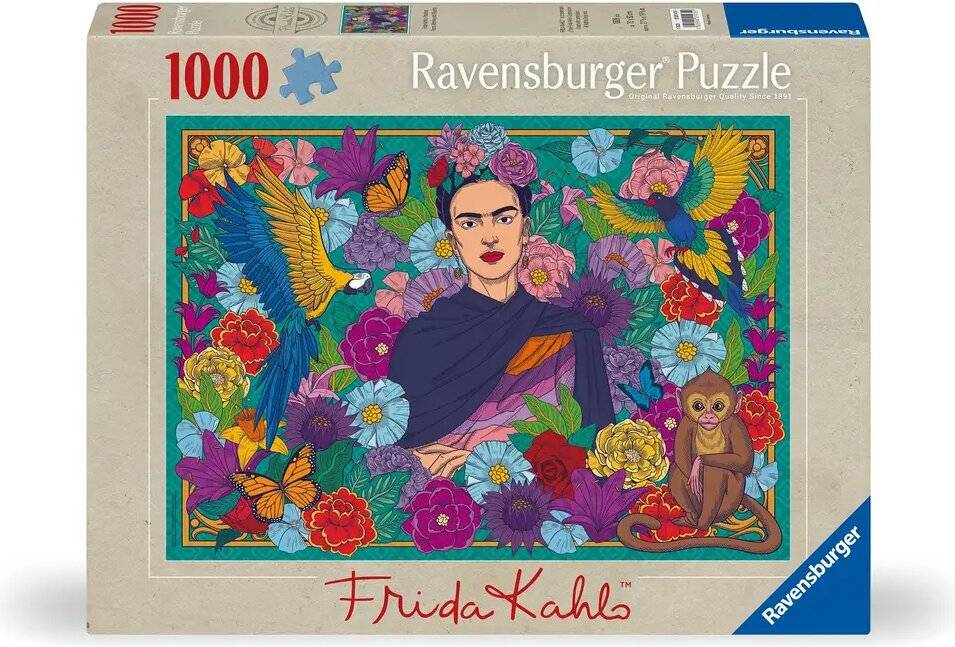 Puzzle - Frida Kahlo's Paradies: Papageien (1000 Teile)