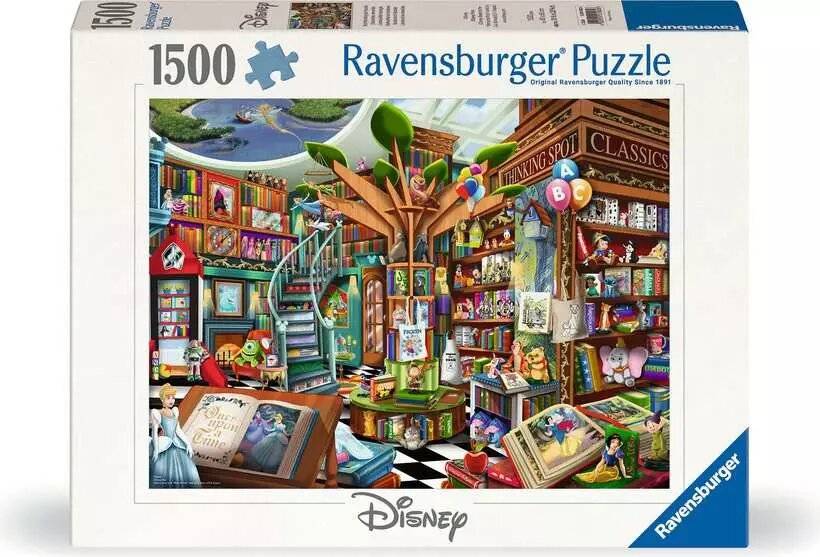 Erwachsenenpuzzle 1500 Teile - Disney Story Book Refresh