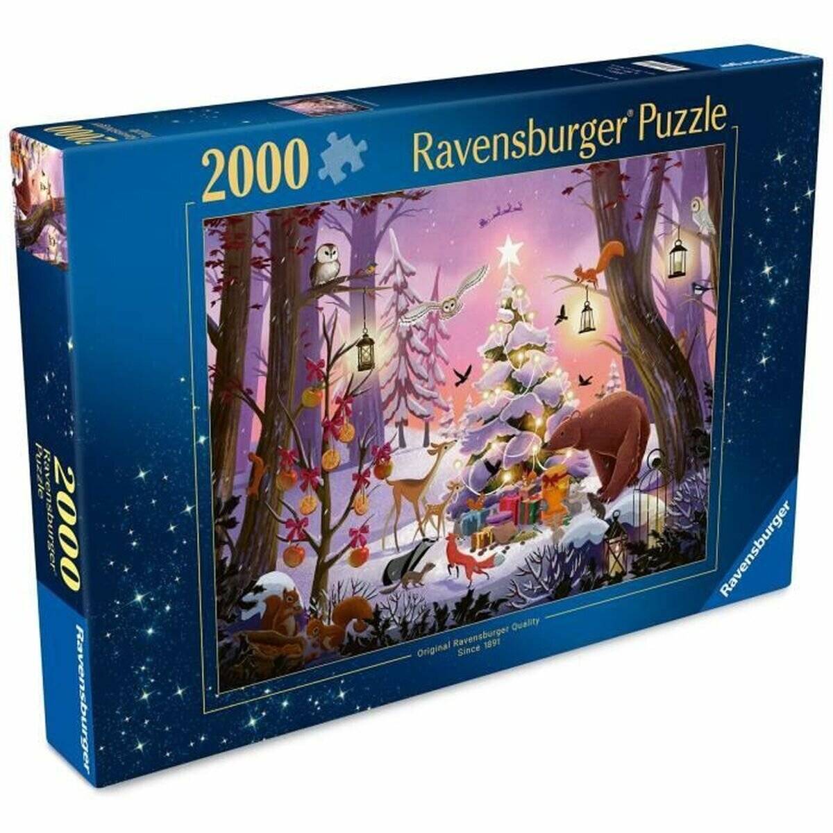 Puzzle - Weihnachten Im Wald (2000 Teile)