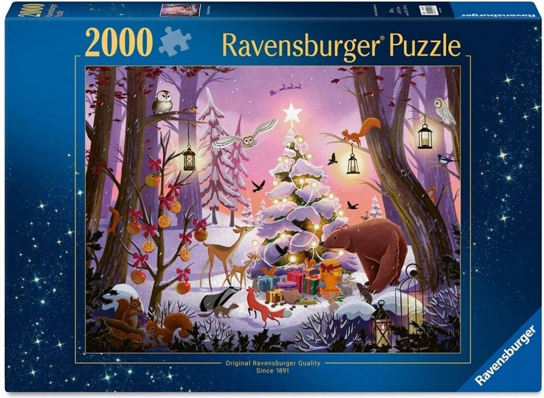 Puzzle - Weihnachten Im Wald (2000 Teile)