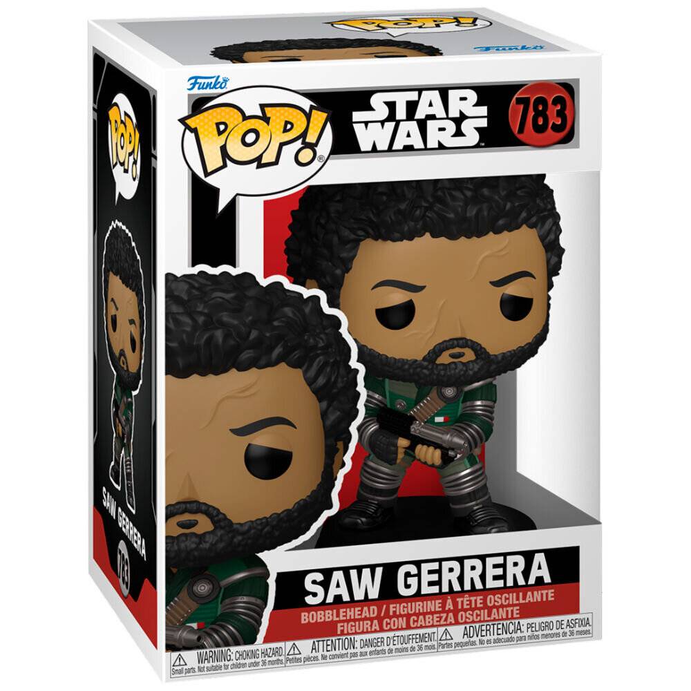 Star Wars: Andor POP! TV Vinyl Figur Saw Gerrera 9 cm
