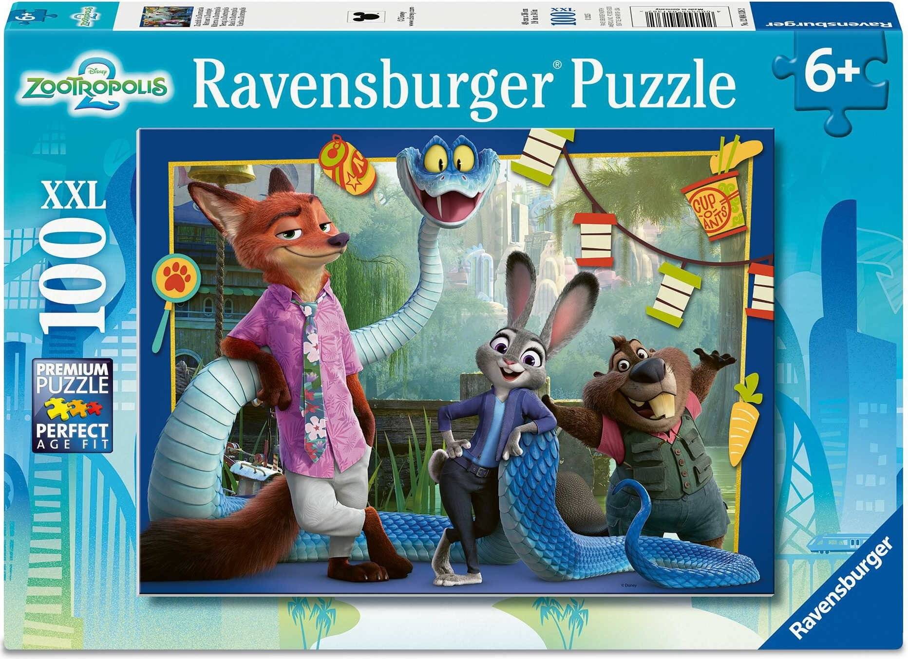 Kinderpuzzle - Zurück In Zoomania (100 Teile)