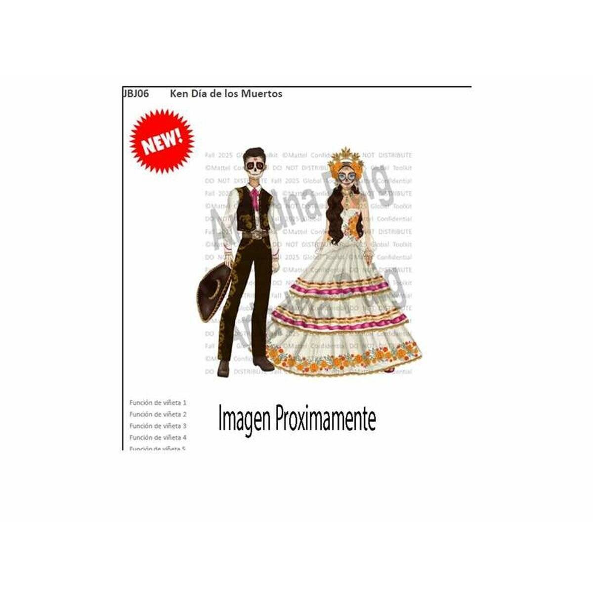 Barbie Signature Dia De Muertos Ken