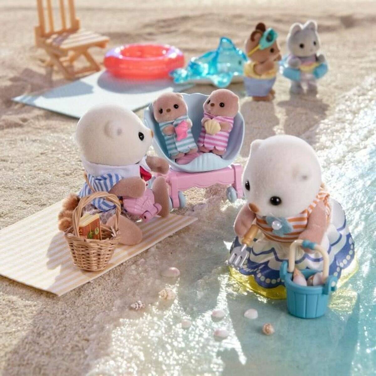 Sylvanian Families Seeotter Familie