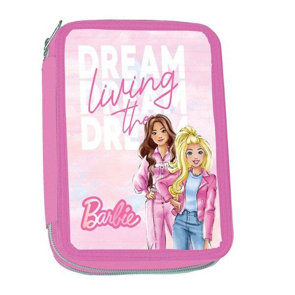 Barbie Living the Dream gefülltes Federmäppchen 2-stöckig