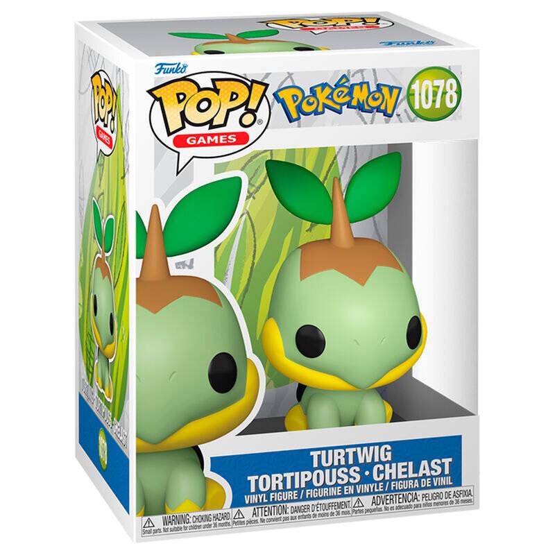 Pokemon POP! Games Vinyl Figur Turtwig 9 cm