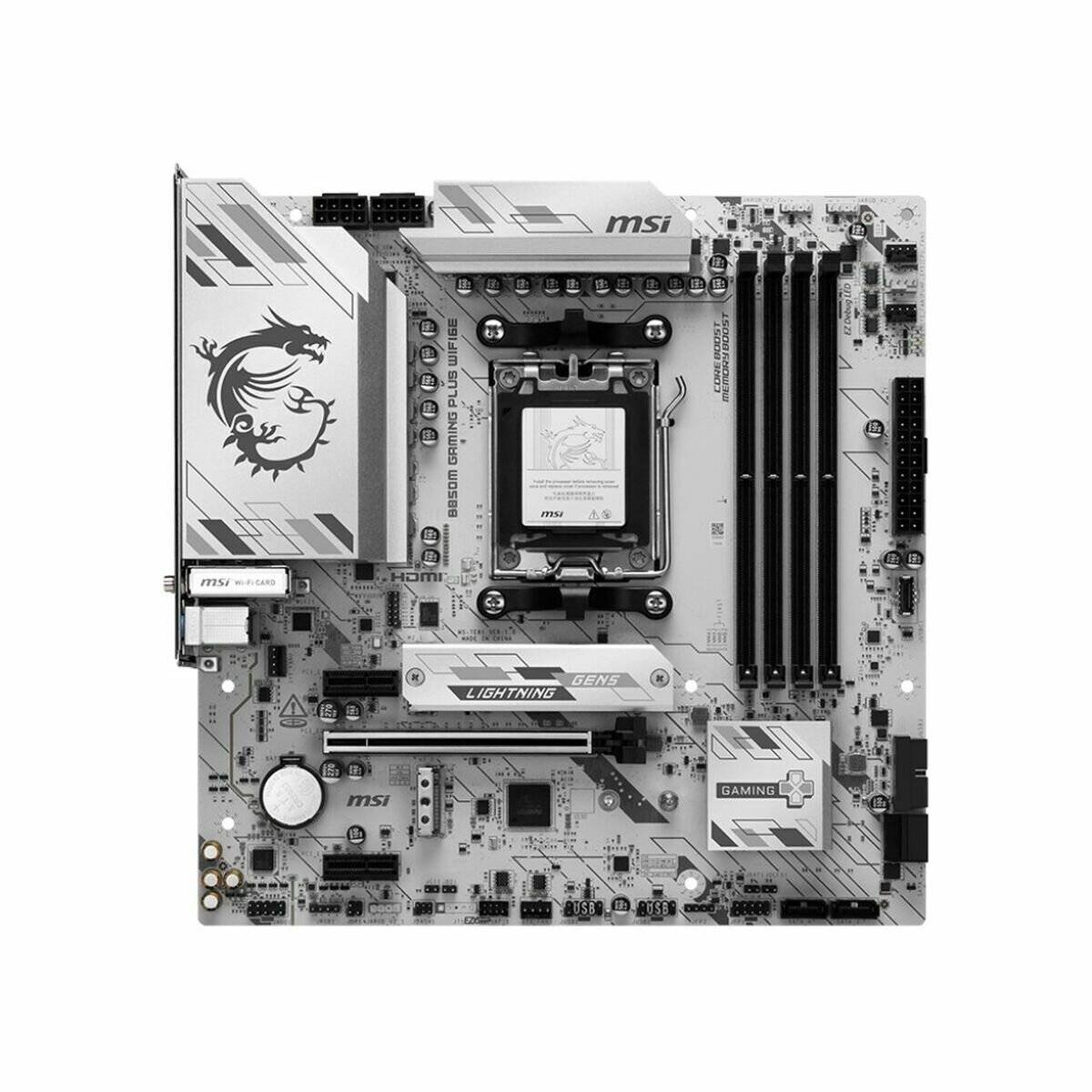 MSI B850M Gaming Plus Wifi6E, (B850,AM5,mATX,DDR5)