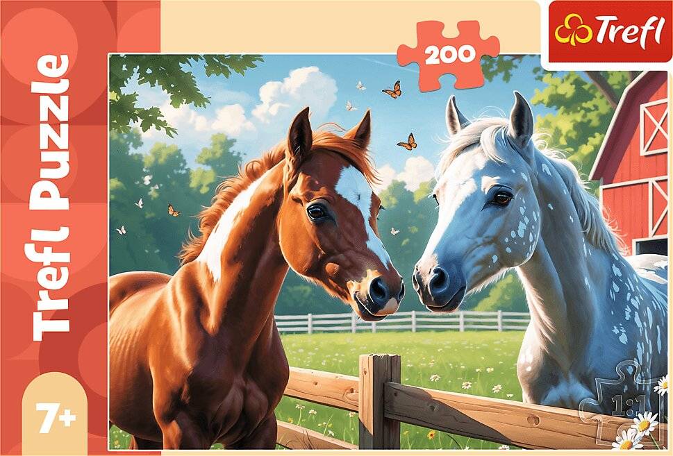 TREFL Puzzle Horses auf einem 200er DLC