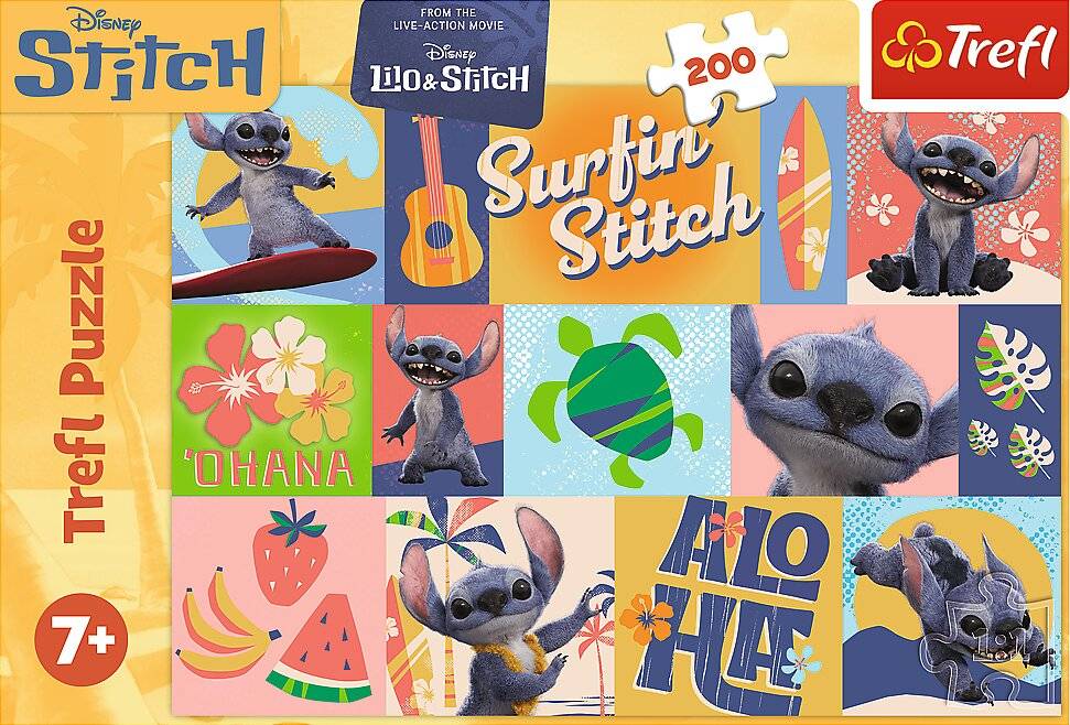 TREFL Puzzle Lilo & Stitch: Abenteuer auf Hawaii 200 dll