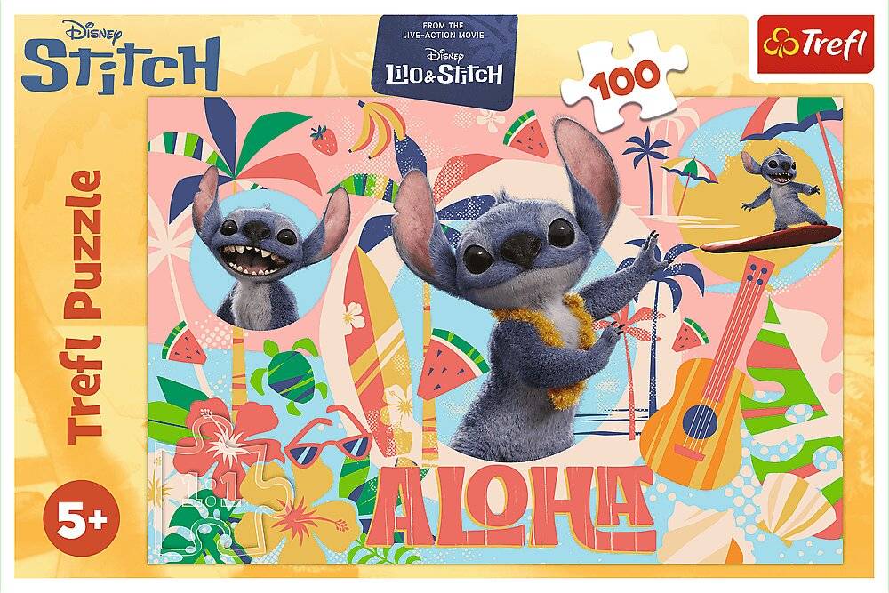 TREFL Puzzle Stitch in Aktion 100 Puppen