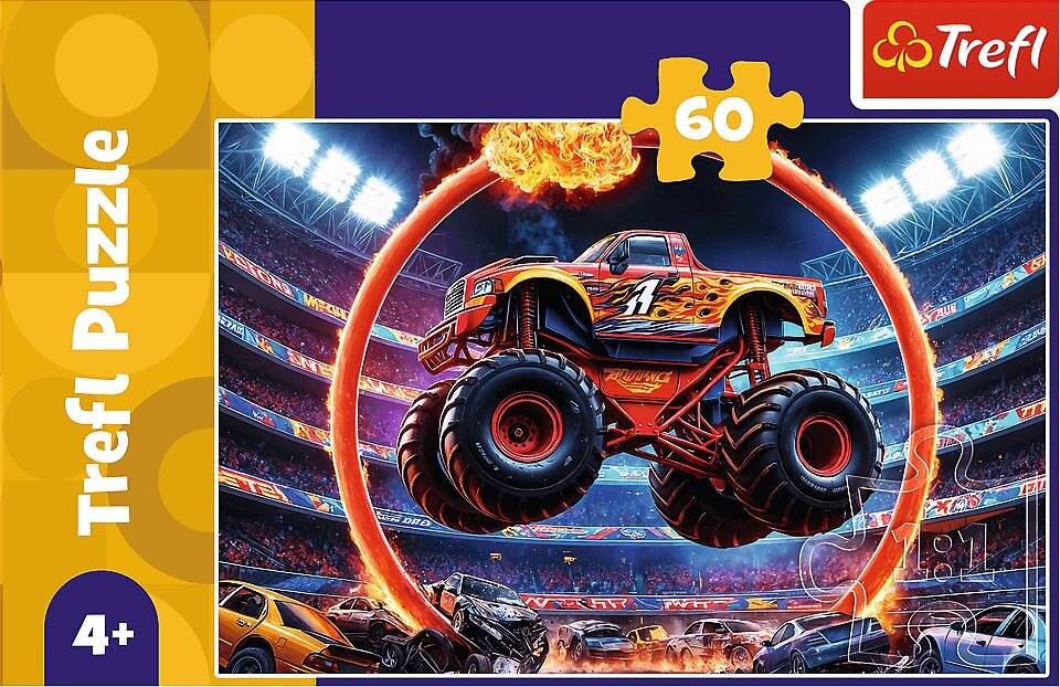 TREFL Puzzle Monster Truck 60 dks