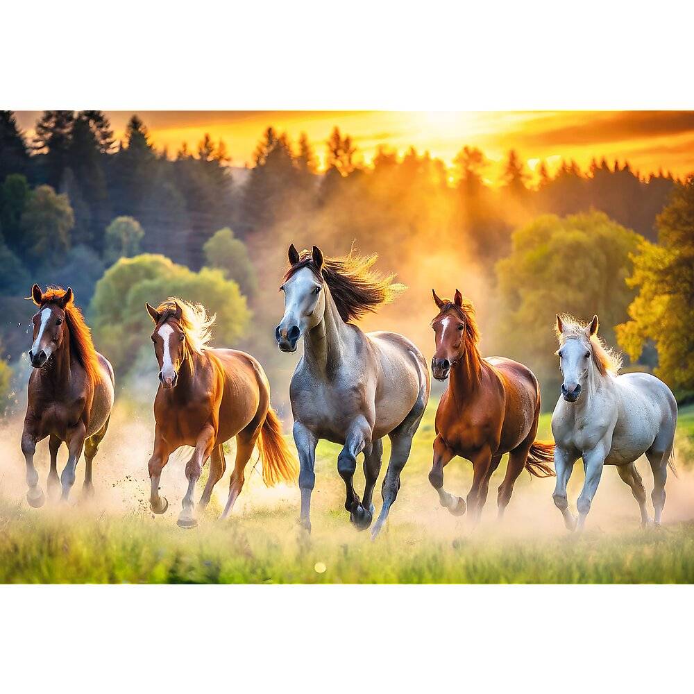 TREFL Puzzle Wildpferd 1500 dks