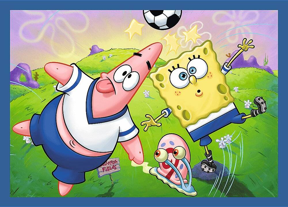 TREFL Puzzle SpongeBobs Leben 4in1 ( 35.48.54,70 dls)