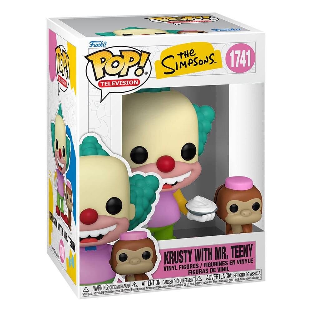 POP-Figur Die Simpsons Krusty mit Mr. Teeny