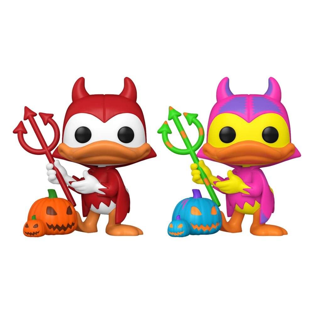 POP-Figur Disney Mickey and Friends Devil Donald mit Kü rbis Exklusiv