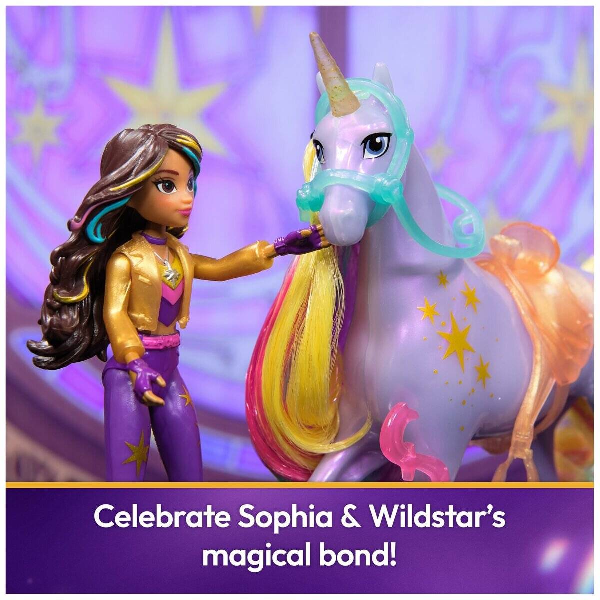Unicorn Academy - Sophia Und Einhorn Wildstar (Mit Echter Mähne Und Schweif Sowie Bürste)