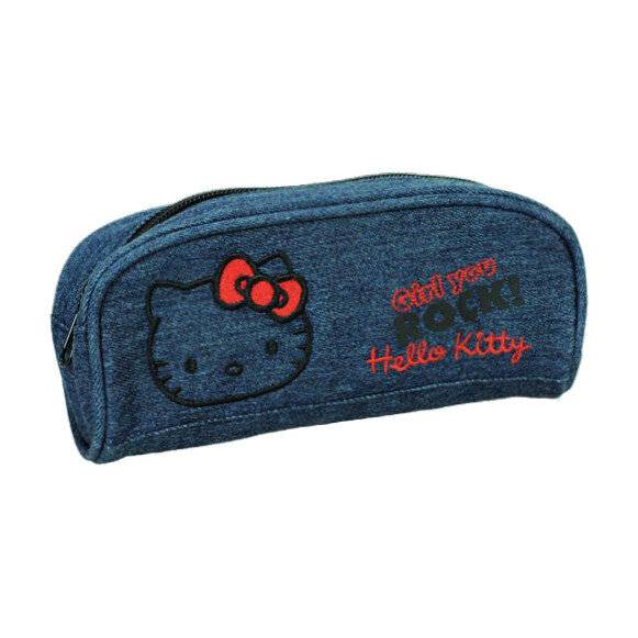 Hello Kitty Denim Federmäppchen 24 cm